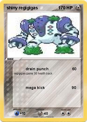 Pokemon shiny regigigas                 1