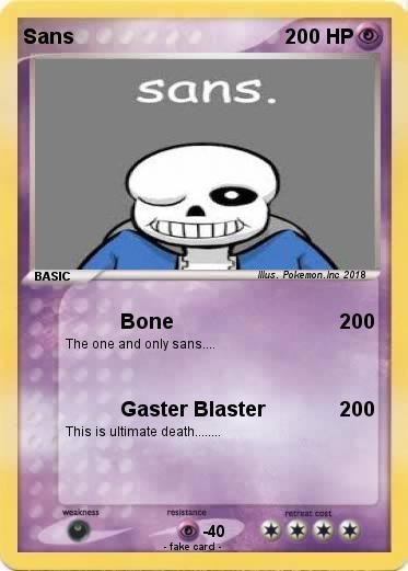Pokemon Sans