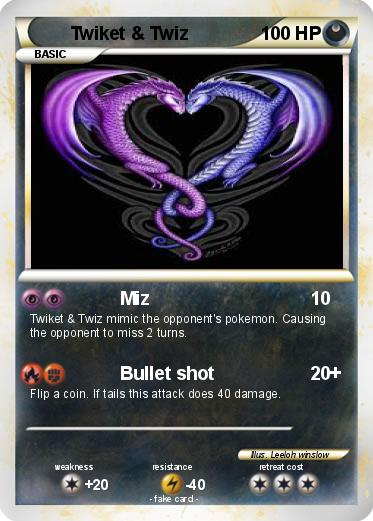Pokemon Twiket & Twiz