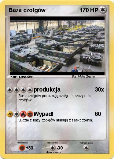 Pokemon Baza czołgów