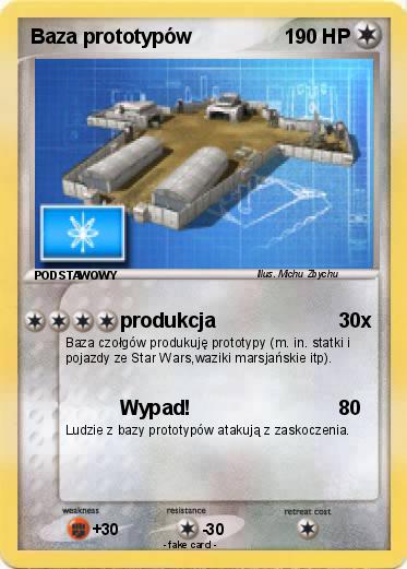 Pokemon Baza prototypów