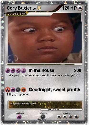 Pokemon Cory Baxter