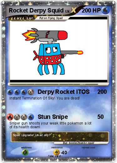 Pokemon Rocket Derpy Squid