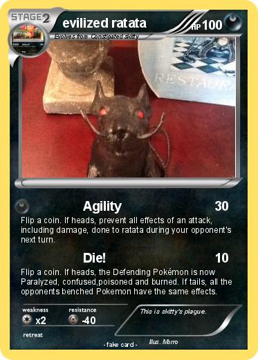 Pokemon evilized ratata