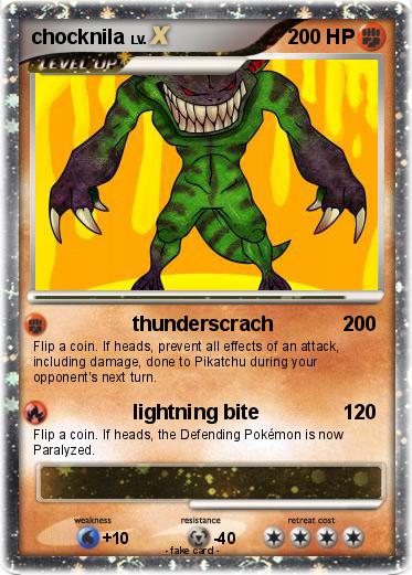 Pokemon chocknila