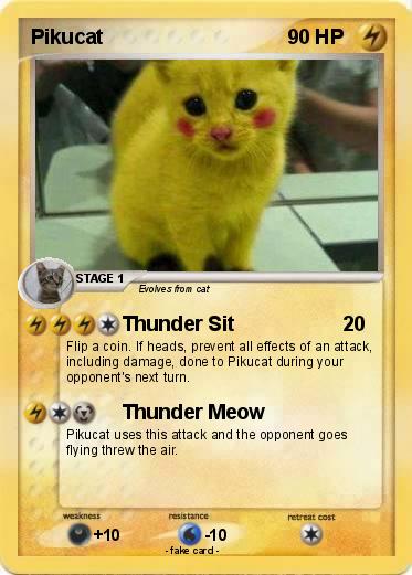 Pokemon Pikucat