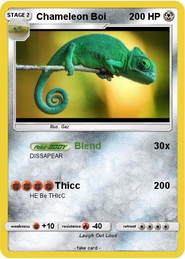 Pokemon Chameleon Boi