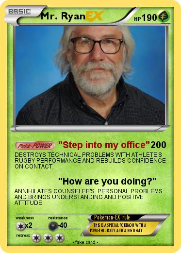 Pokemon Mr. Ryan