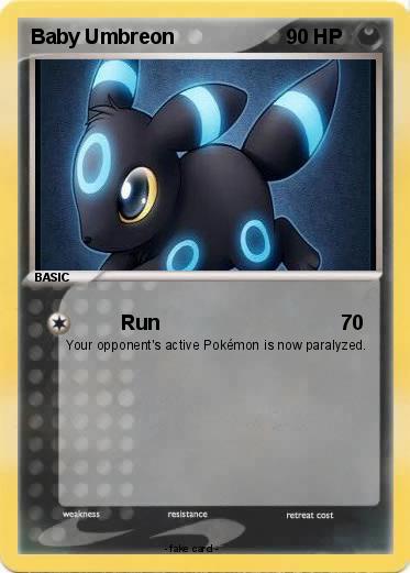 Pokemon Baby Umbreon