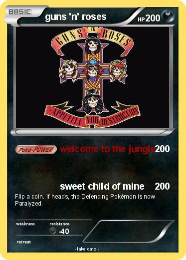Pokemon guns 'n' roses