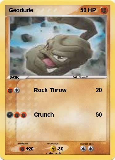 Pokemon Geodude