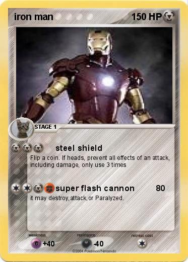 Pokemon iron man