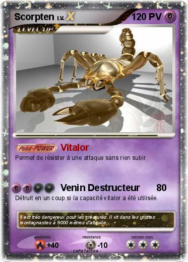 Pokemon Scorpten