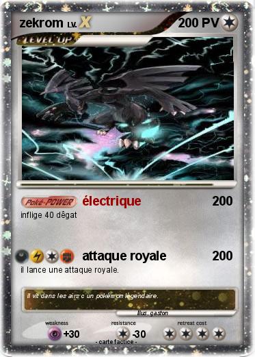 Pokemon zekrom