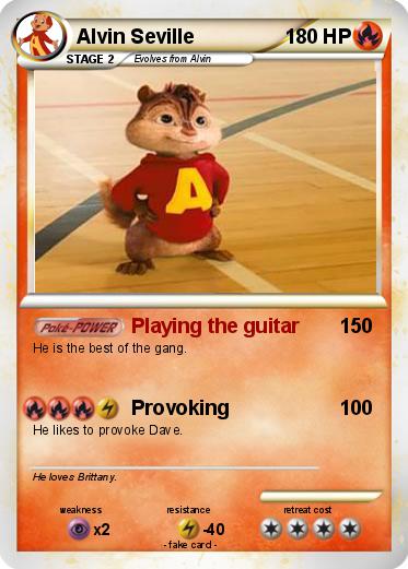 Pokemon Alvin Seville