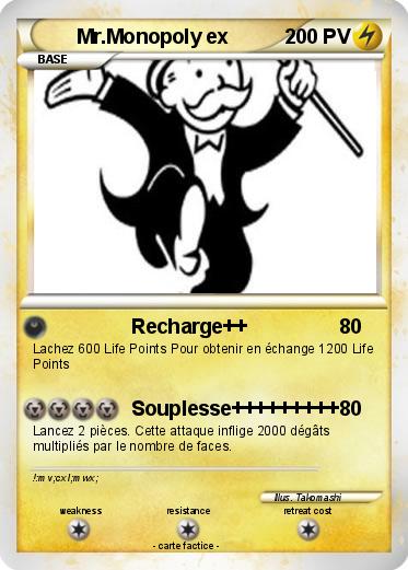 Pokemon Mr.Monopoly ex