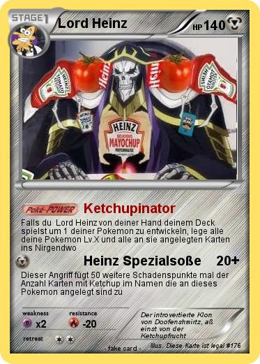 Pokemon Lord Heinz