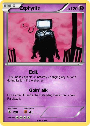 Pokemon Zephyrite