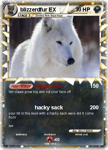 Pokemon blizzerdfur EX