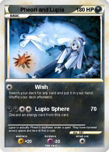 Pokemon Pheori and Lupia