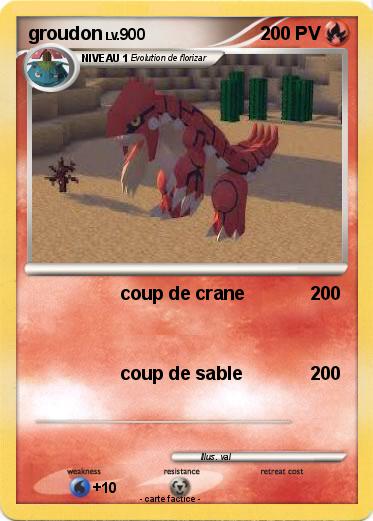 Pokemon groudon