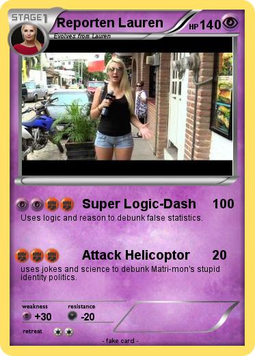 Pokemon Reporten Lauren