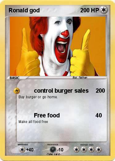 Pokemon Ronald god