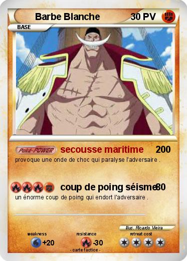 Pokemon Barbe Blanche