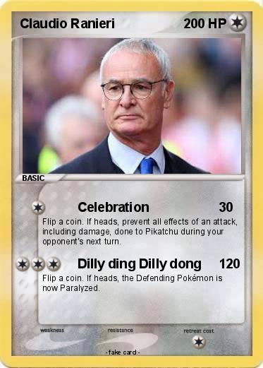 Pokemon Claudio Ranieri