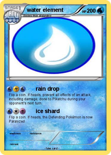 Pokemon water element