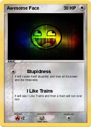 Pokemon Awesome Face