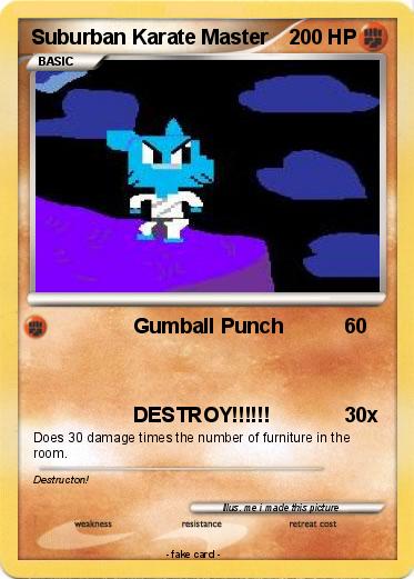 Pokemon Suburban Karate Master