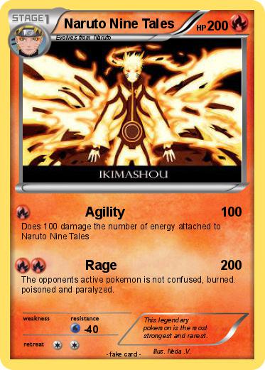 Pokemon Naruto Nine Tales