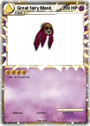 Pokemon Great fairy Mask