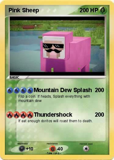 Pokemon Pink Sheep
