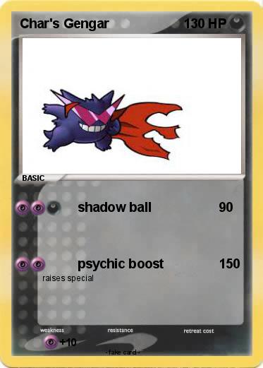 Pokemon Char's Gengar