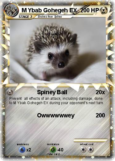Pokemon M Ybab Gohegeh EX