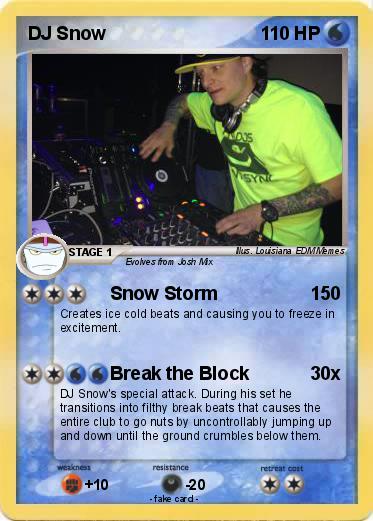Pokemon DJ Snow