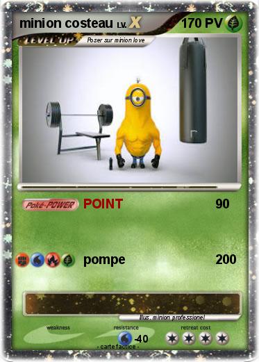 Pokemon minion costeau