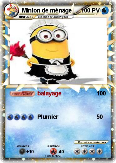 Pokemon Minion de ménage