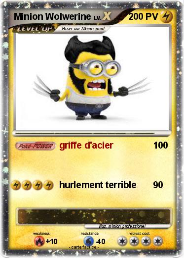 Pokemon Minion Wolwerine