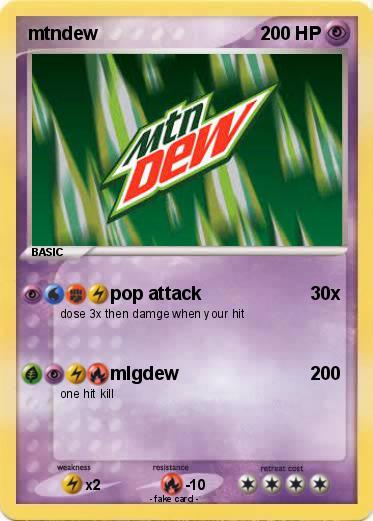 Pokemon mtndew