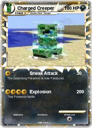 Pokemon Charged Creeper