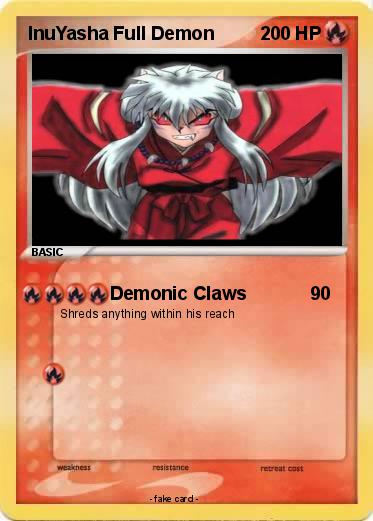 Pokemon InuYasha Full Demon