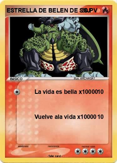 Pokemon ESTRELLA DE BELEN DE SSJ