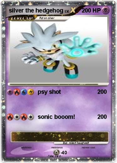 Pokemon silver the hedgehog