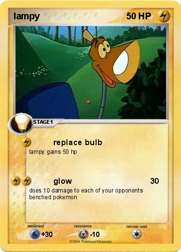 Pokemon lampy