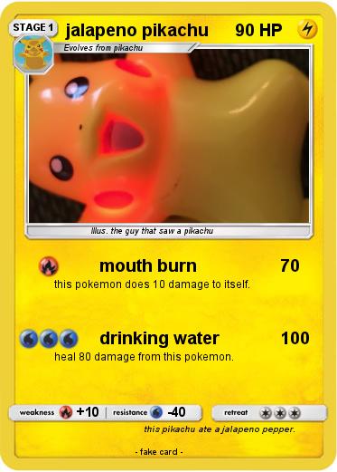 Pokemon jalapeno pikachu