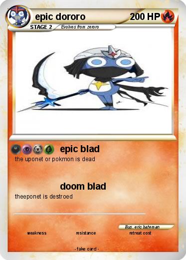 Pokemon epic dororo