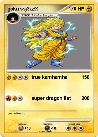 Pokemon goku ssj3